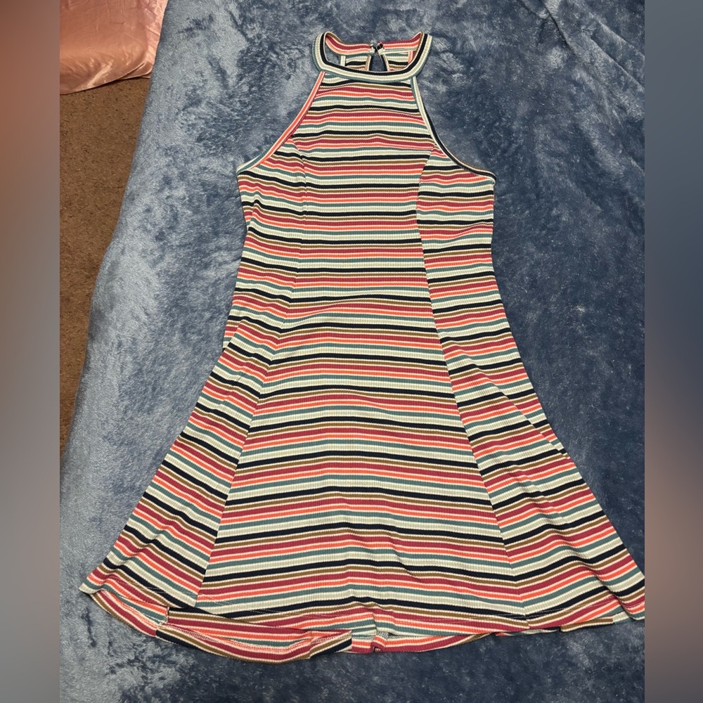 striped dress
